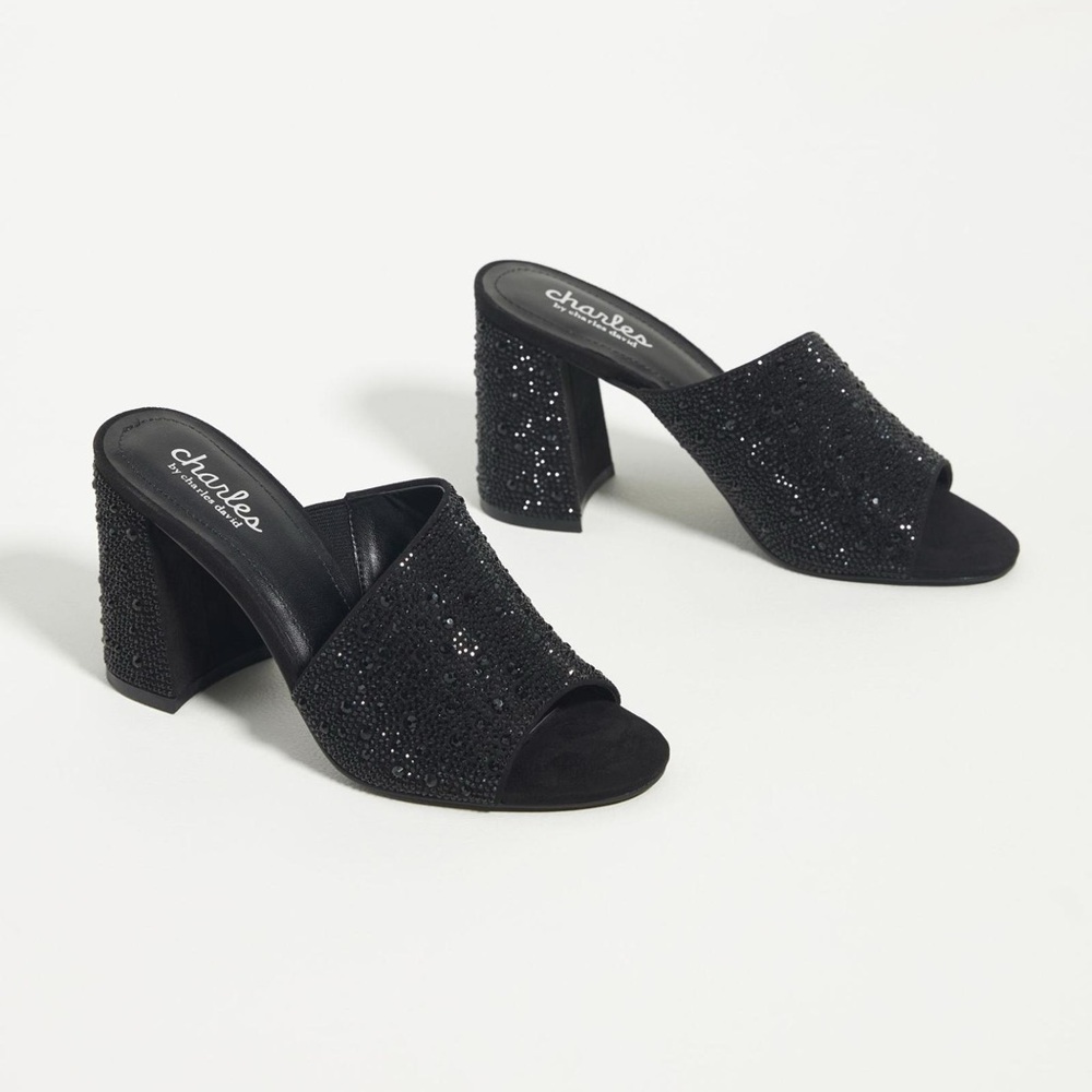 NEW Charles David Reveal Mules / Heeled Sandals Size 7